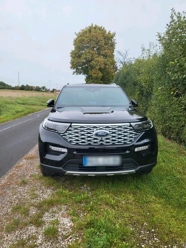 Schwarz Gebraucht 2022 Ford Explorer SUV | 49.999 € (Guter Preis) - Bild 1/3