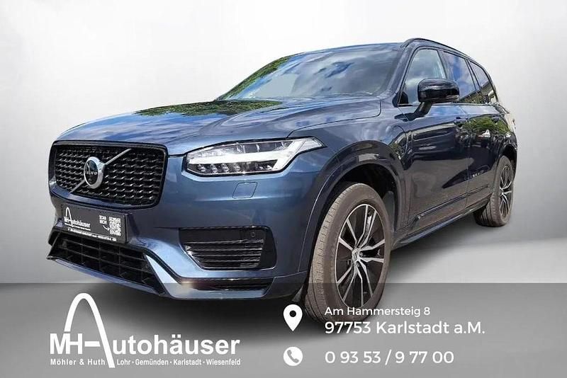 Denim blue / metallic Gebraucht 2020 Volvo XC90 R-Design SUV | 46.990 € (Teuer) - Bild 1/4