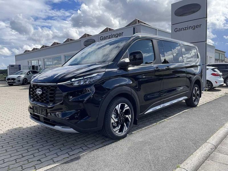 Schwarz (agate black metallic) Gebraucht 2025 Ford Tourneo Custom Active Van | 55.990 € (Teuer) - Bild 1/4