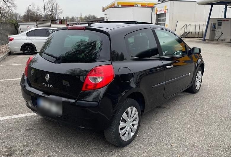 Gebraucht Renault Clio III Initiale 100 PS (73 kW) 2008 Schwarz Kleinwagen