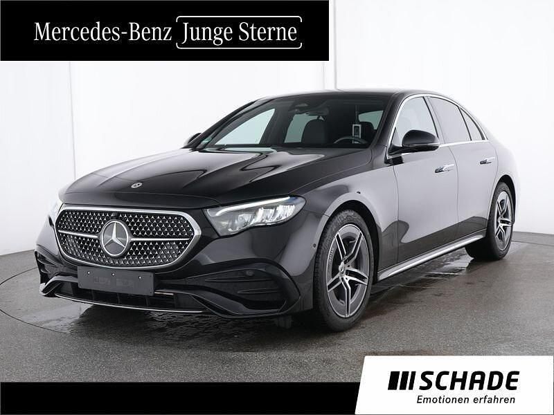 Schwarz Gebraucht 2024 Mercedes E200 AMG line Limousine | 51.950 € (Teuer) - Bild 1/4