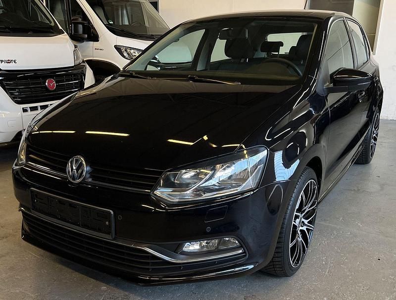 Schwarz Gebraucht 2017 VW Polo Comfortline Kleinwagen | 7.777 € (Fairer Preis) - Bild 1/4