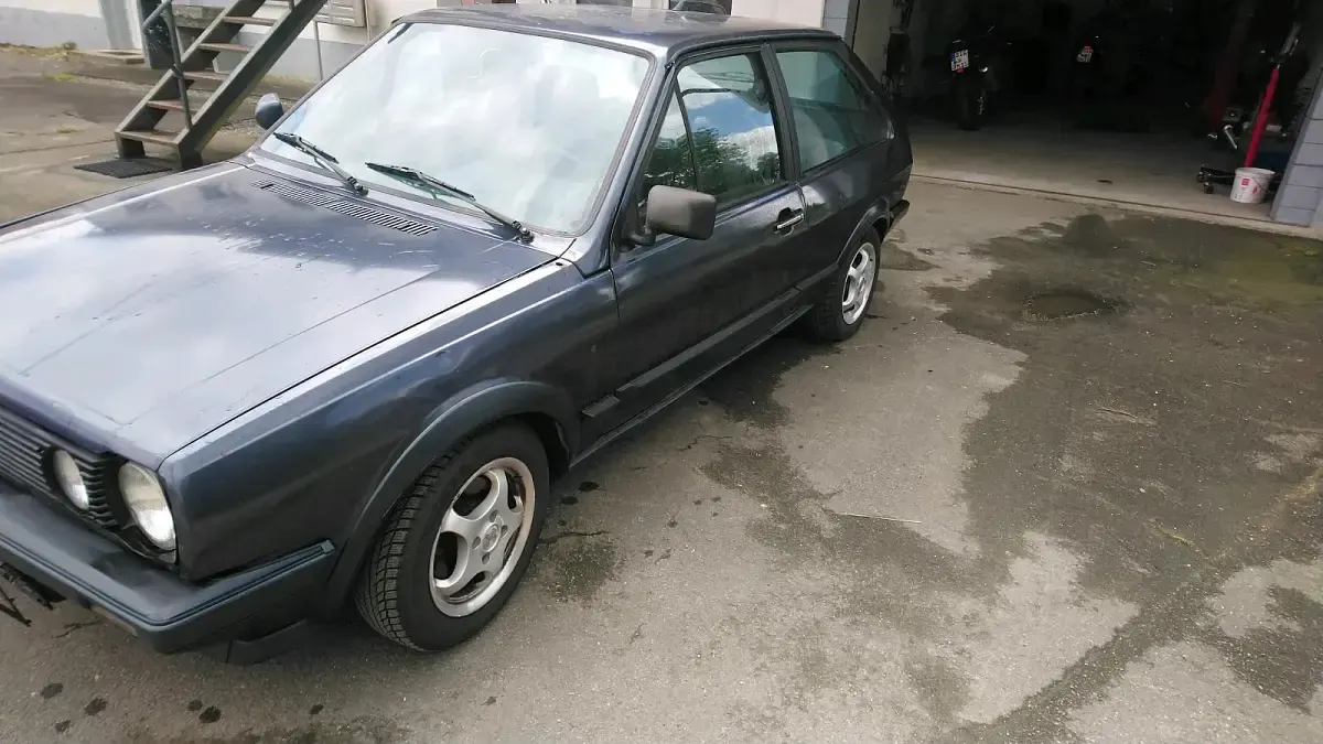 Gebraucht VW Polo 54 PS (39 kW) 1988 Blau Coupé