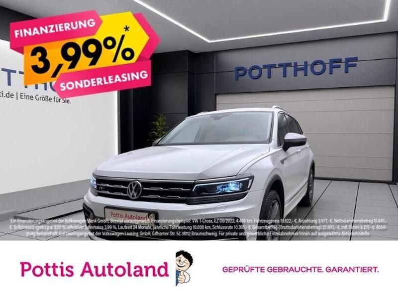 Pure white Gebraucht 2021 VW Tiguan Allspace Highline SUV | 28.997 € (Fairer Preis) - Bild 1/4