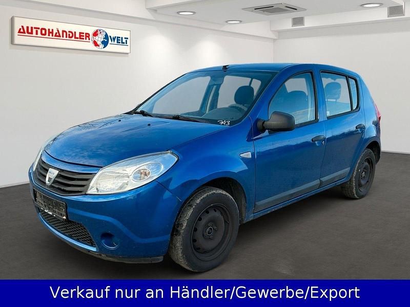 Blau Gebraucht 2009 Dacia Sandero Limousine | 1.399 € (Guter Preis) - Bild 1/3
