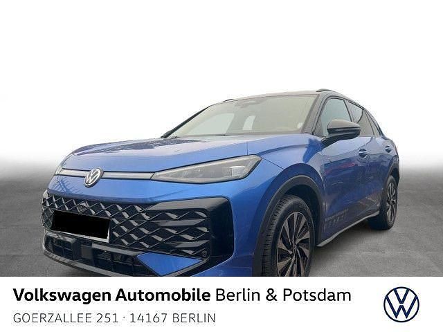 Celestial blue metallic/schwar Gebraucht 2025 VW T-Roc R-line SUV | 41.950 € - Bild 1/4