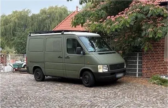 Usata VW LT 83 CV (61 kW) 2001 Verde Monovolume