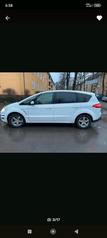 Gebraucht Ford S-MAX S 150 PS (110 kW) 2013 Weiß Van / Kleinbus