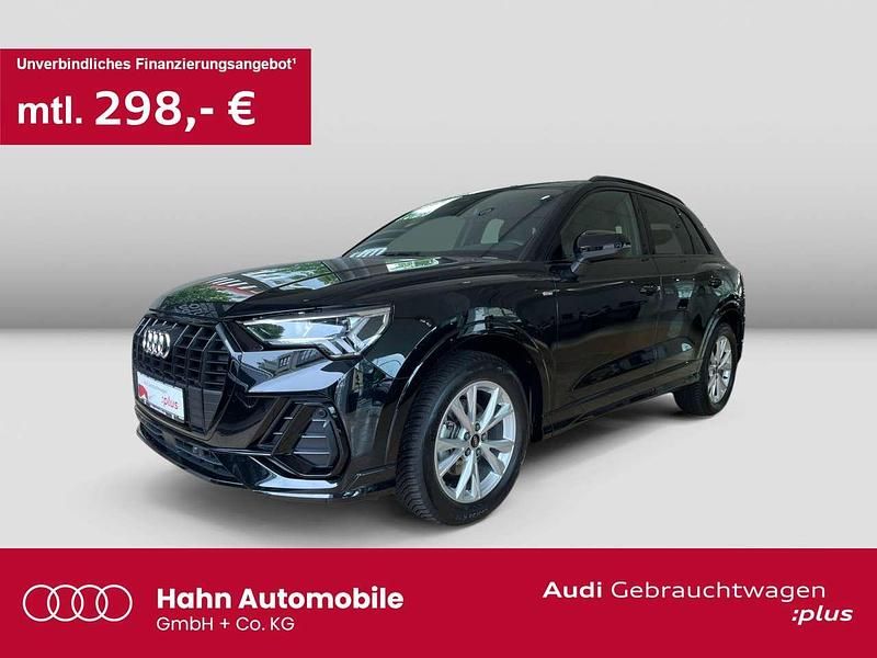 Mythosschwarz metallic Gebraucht 2024 Audi Q3 S-Line SUV | 38.490 € (Fairer Preis) - Bild 1/3