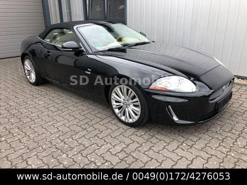 Schwarz Gebraucht 2010 Jaguar XK Cabrio | 39.890 € (Teuer) - Bild 1/4