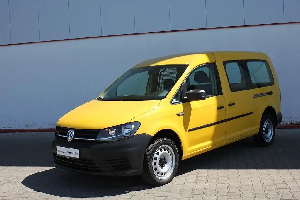 Gebraucht VW Caddy Maxi 150 PS (110 kW) 2020 Gelb Van / Kleinbus