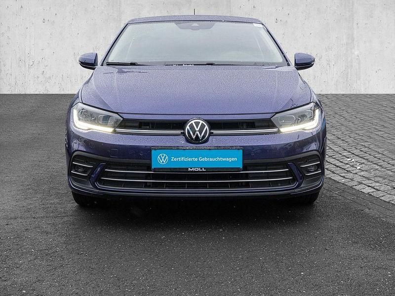 Gebraucht VW Polo Style 95 PS (69 kW) 2022 Vibrant violet (metallic) Kleinwagen