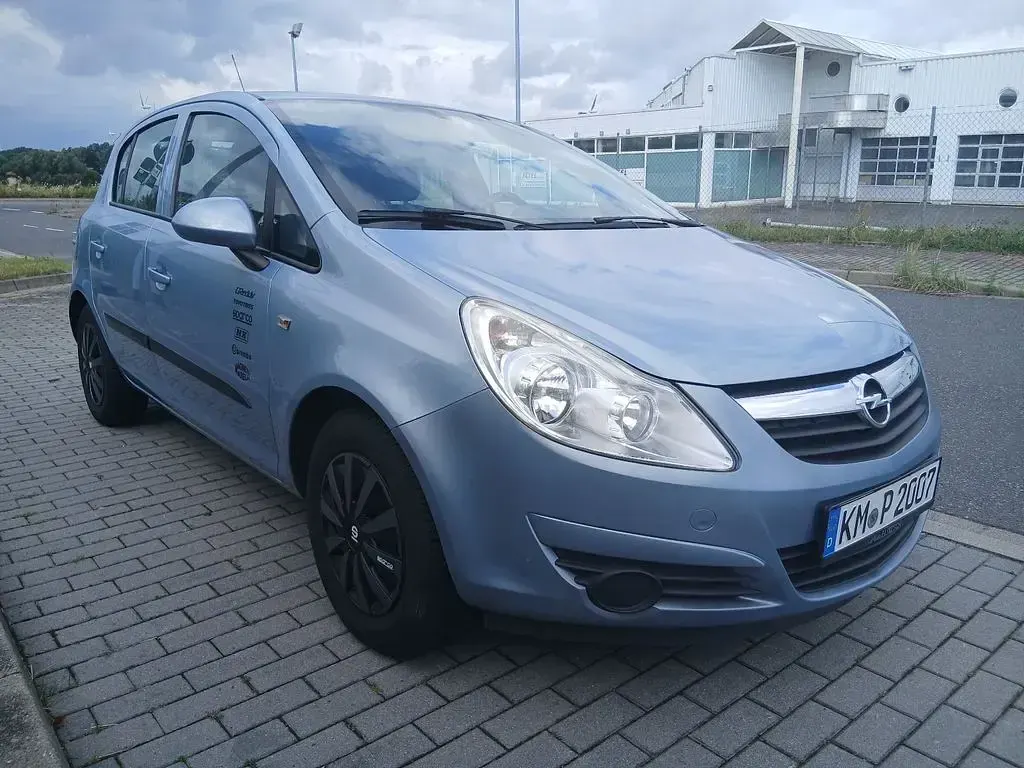 Gebraucht Opel Corsa 80 PS (58 kW) 2009 Blau Kleinwagen