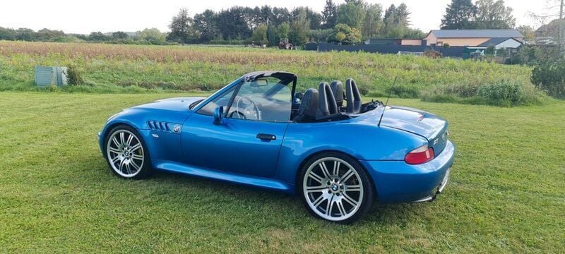 Blau Gebraucht 2000 BMW Z3 M Sport Cabrio | 9.900 € (Guter Preis) - Bild 1/4