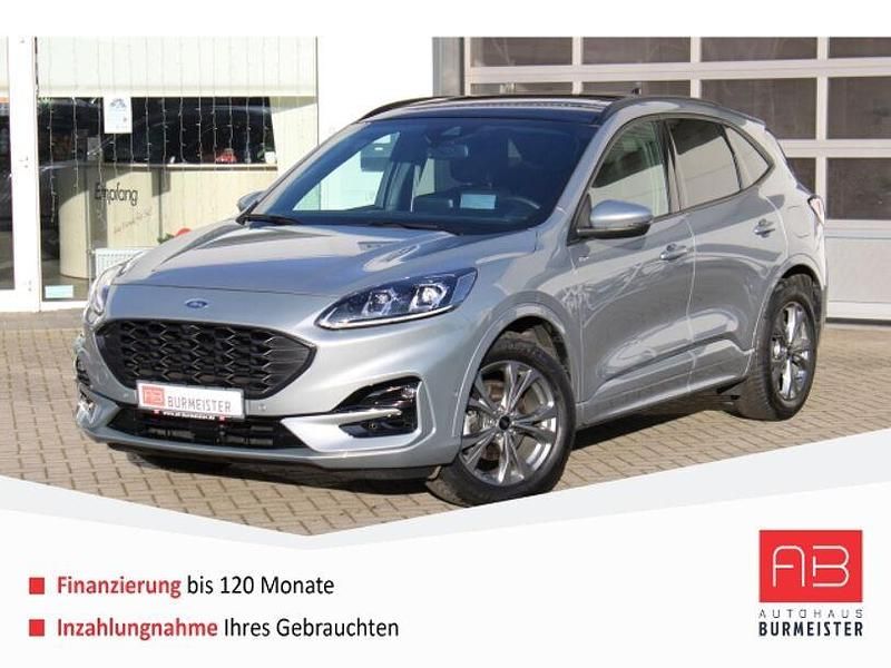 Solarsilber (metallic) Gebraucht 2024 Ford Kuga ST-Line X SUV | 27.490 € (Fairer Preis) - Bild 1/4