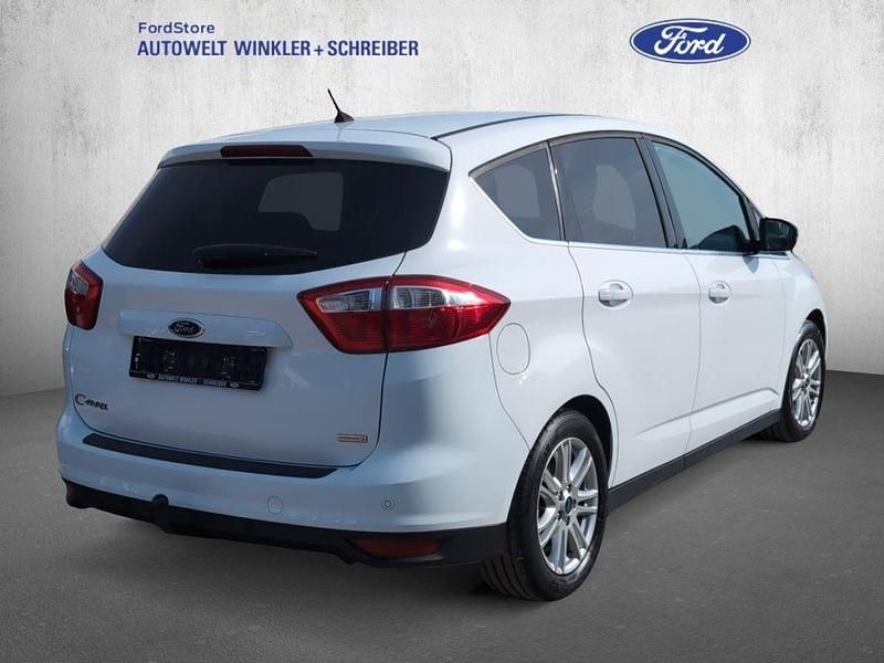 Gebraucht Ford C-MAX Titanium 140 PS (102 kW) 2014 Weiß Van / Kleinbus