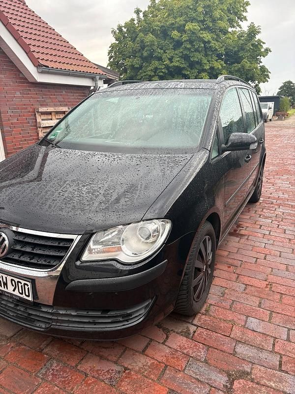 Gebraucht VW Touran 2007 Schwarz Van / Kleinbus