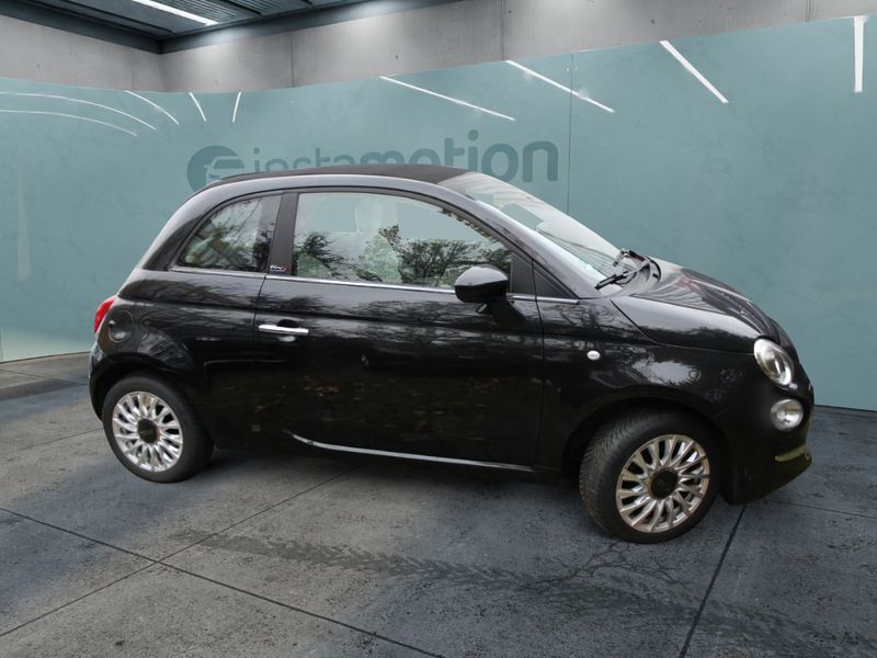 Schwarz Gebraucht 2021 Fiat 500C Dolcevita Cabrio | 12.990 € (Fairer Preis) - Bild 1/3
