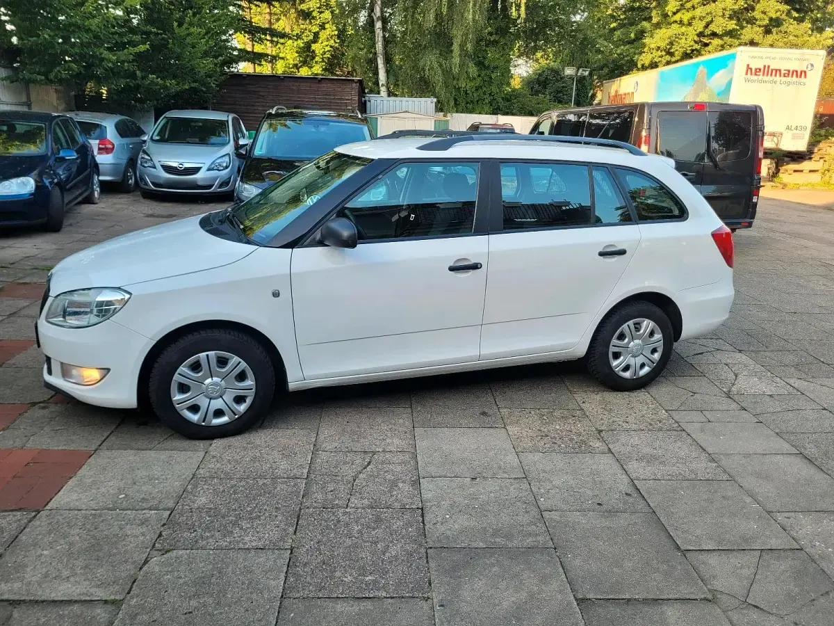 Gebraucht Skoda Fabia 70 PS (51 kW) 2014 Weiß Kombi