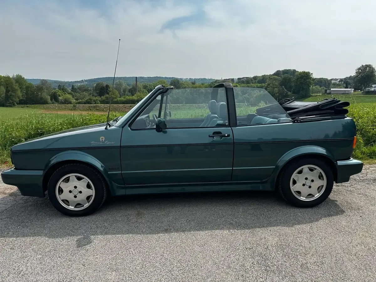 Gebraucht VW Golf Cabriolet 98 PS (72 kW) 1990 Grün Cabrio