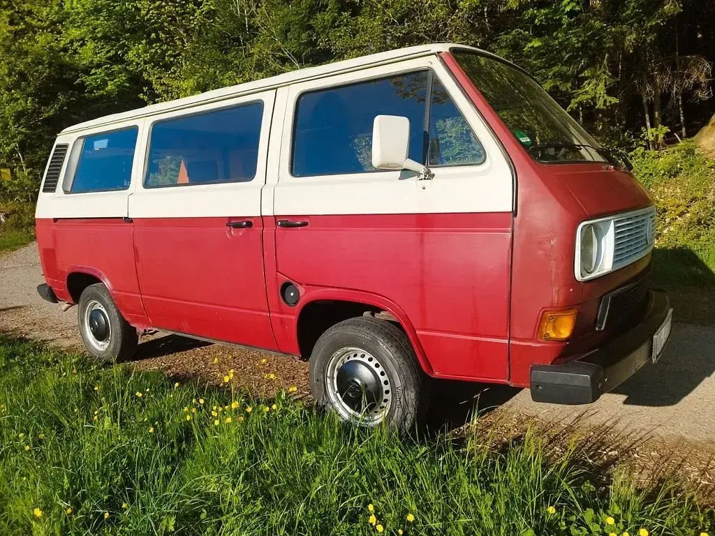Gebraucht VW T3 87 PS (63 kW) 1989 Rot Van