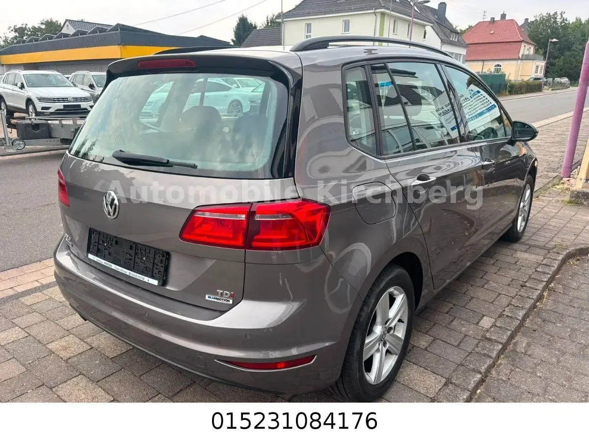 Gebraucht VW Golf Sportsvan Comfortline 110 PS (80 kW) 2014 Grau Van / Kleinbus