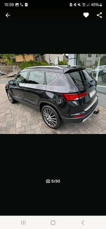 Gebraucht Seat Ateca 190 PS (139 kW) 2017 Schwarz SUV