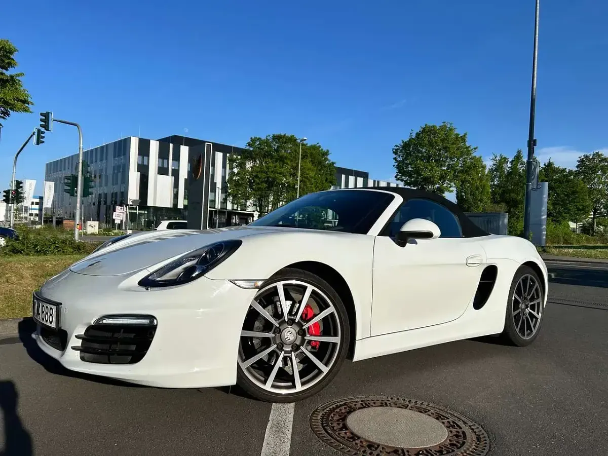 Gebraucht Porsche Boxster 315 PS (231 kW) 2013 Weiß Cabrio