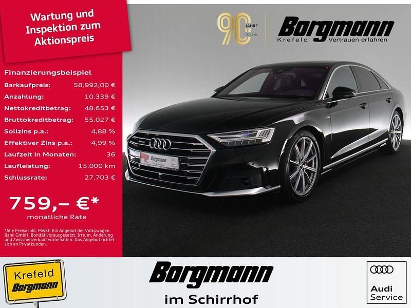 Gebraucht Audi A8 Comfort 286 PS (210 kW) 2022 Mythosschwarz metallic (metallic) Limousine