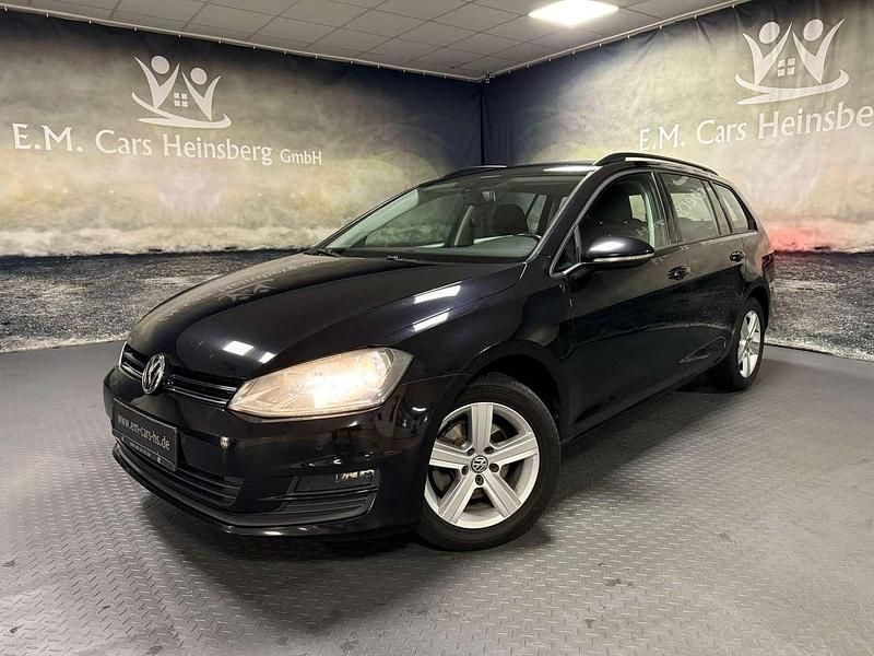 Gebraucht VW Golf VII Comfortline 110 PS (80 kW) 2013 Schwarz Kombi