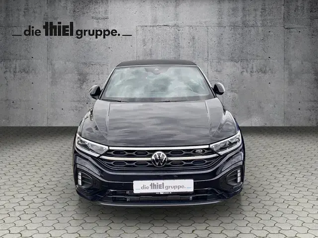 Gebraucht VW T-Roc Cabriolet R-line 150 PS (110 kW) 2025 Schwarz Cabrio