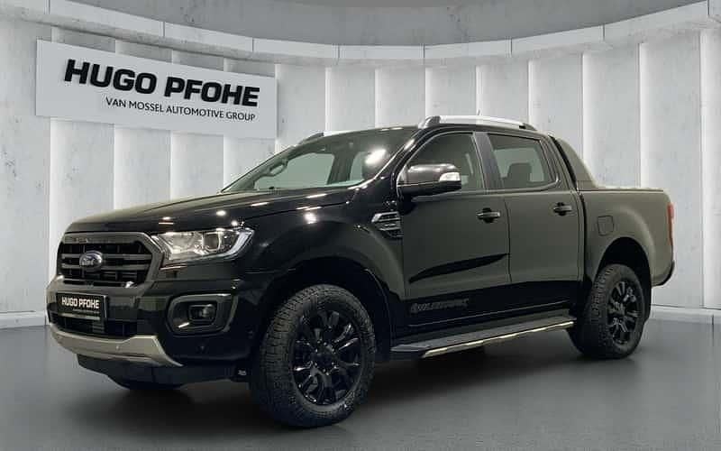 Obsidianschwarz metallic Gebraucht 2022 Ford Ranger Wildtrack Abholung | 31.500 € (Superpreis) - Bild 1/4