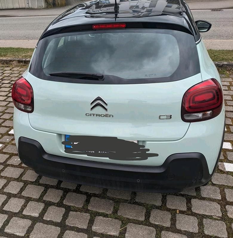 Gebraucht Citroën C3 PureTech 82 PS (60 kW) 2018 Grün Kleinwagen