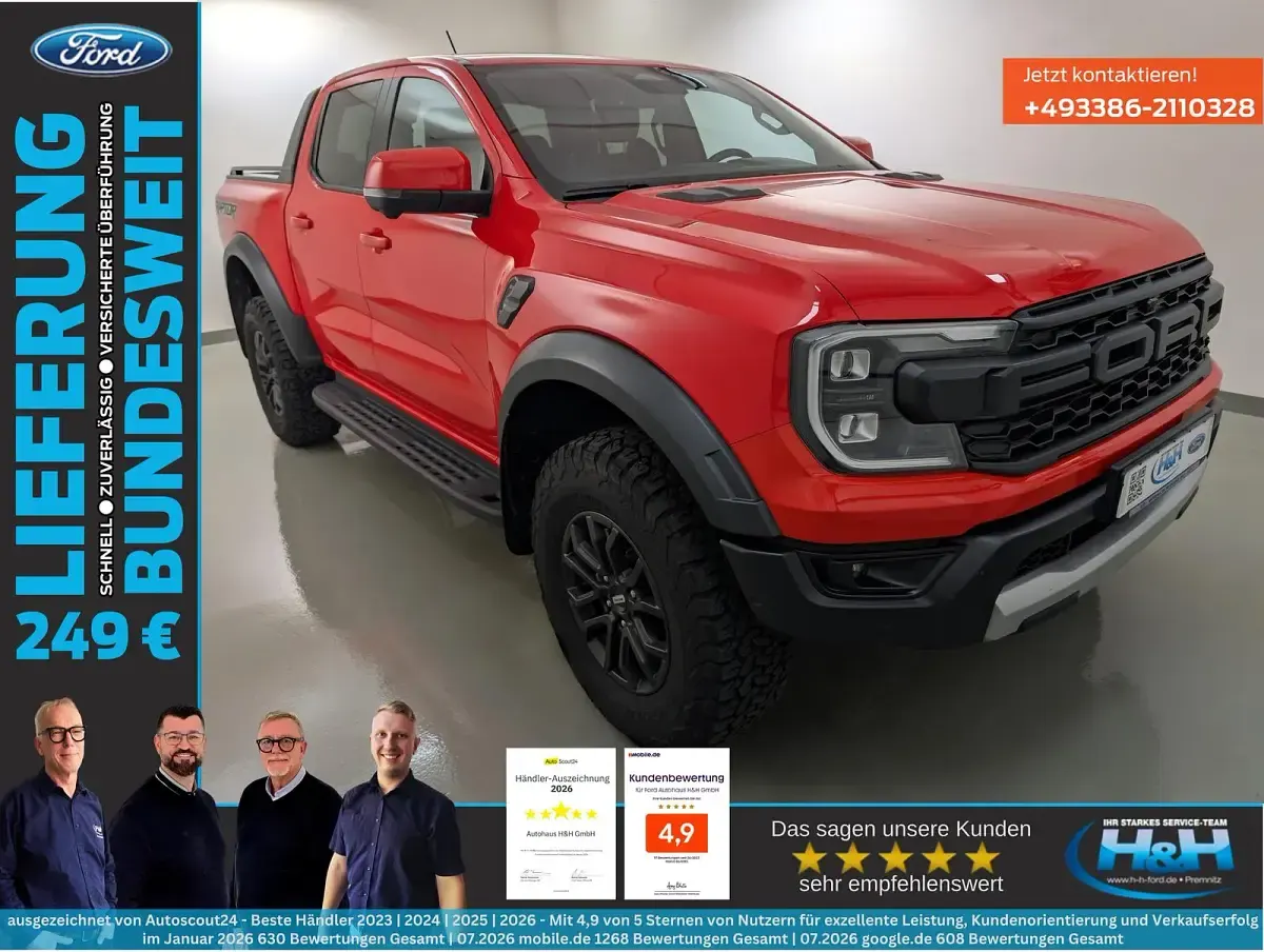 Gebraucht Ford Ranger Raptor 211 PS (155 kW) 2024 Pickup