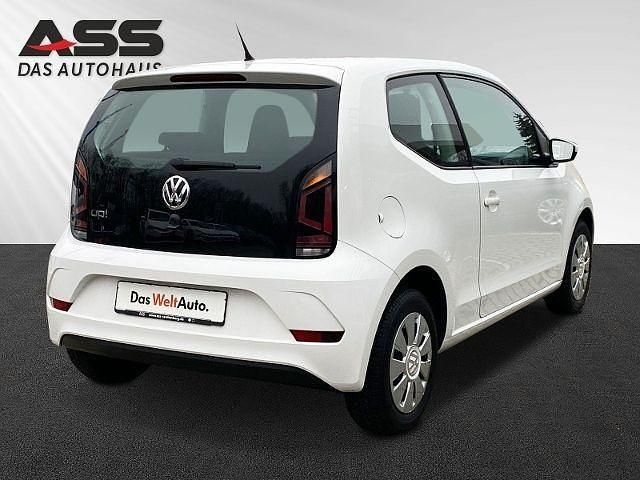 Gebraucht VW up! move up! 60 PS (44 kW) 2018 Weiß / white Kleinwagen