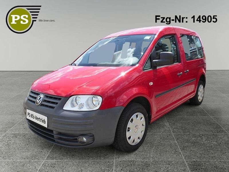 Rot Gebraucht 2009 VW Caddy Life Van / Kleinbus | 1.980 € (Superpreis) - Bild 1/4
