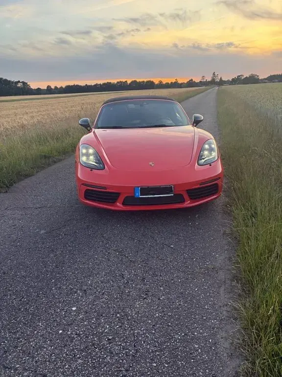 Gebraucht Porsche Boxster 299 PS (219 kW) 2019 Orange Cabrio