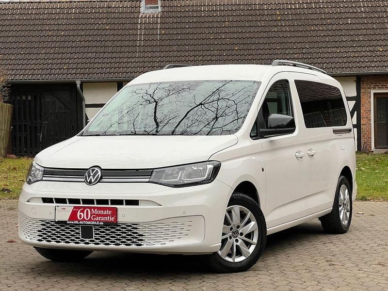 Weiß Gebraucht 2021 VW Caddy Maxi Life Life Van / Kleinbus | 28.999 € (Fairer Preis) - Bild 1/4