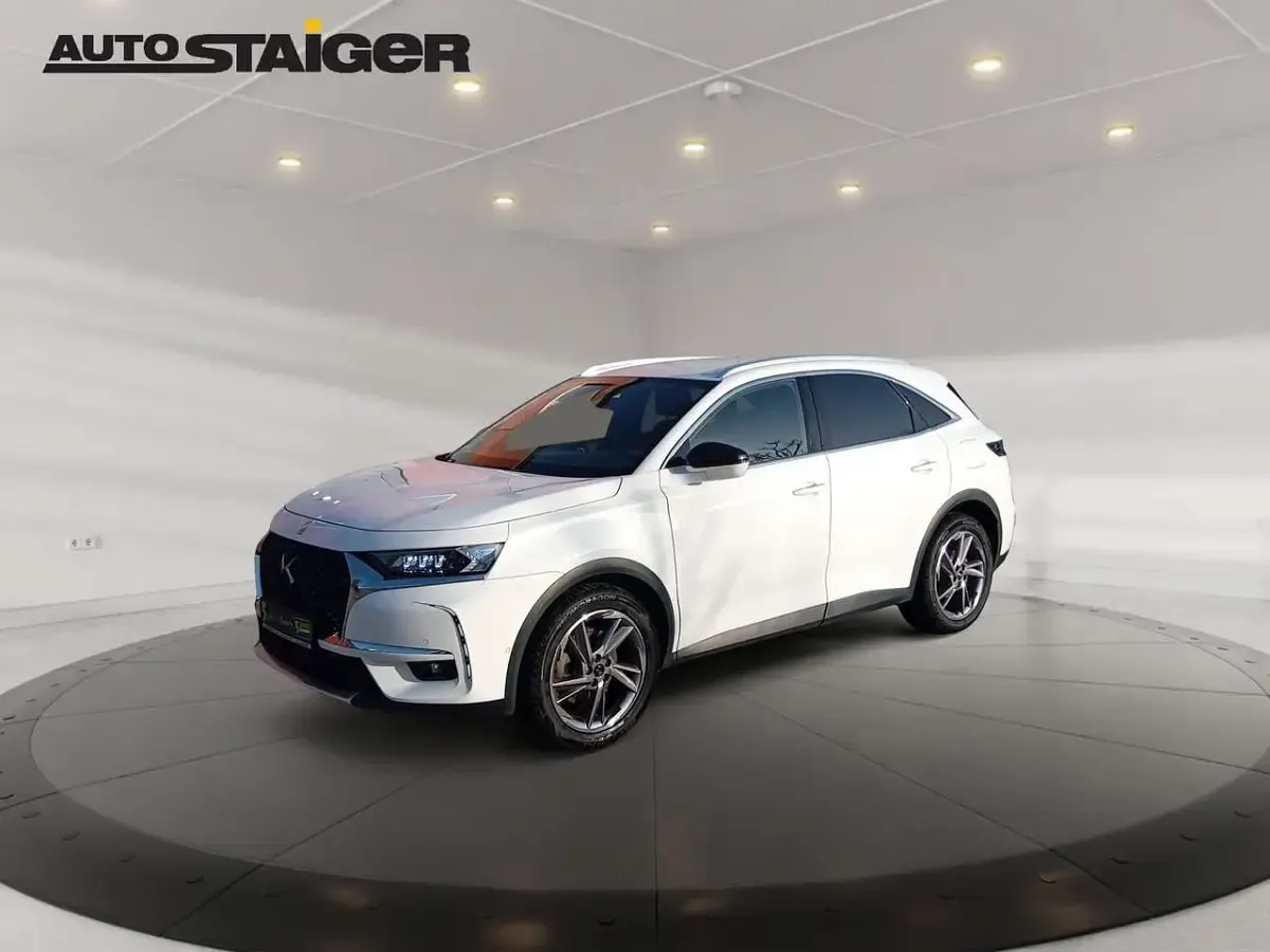 Gebraucht DS Automobiles DS7 Crossback Rivoli 224 PS (164 kW) 2022 Lack weiss banquise/lackierung SUV