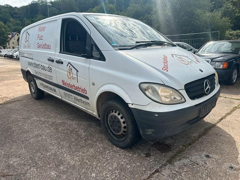 Weiß Gebraucht 2008 Mercedes Vito Van / Kleinbus | 1.890 € (Superpreis) - Bild 1/4