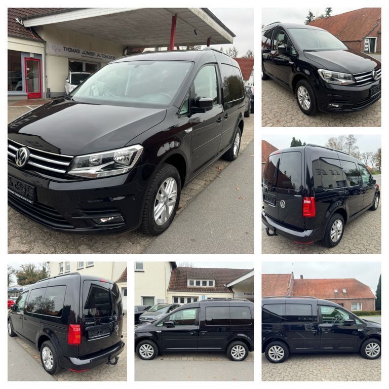 Schwarz Gebraucht 2020 VW Caddy Comfortline Van / Kleinbus | 17.999 € (Teuer) - Bild 1/4