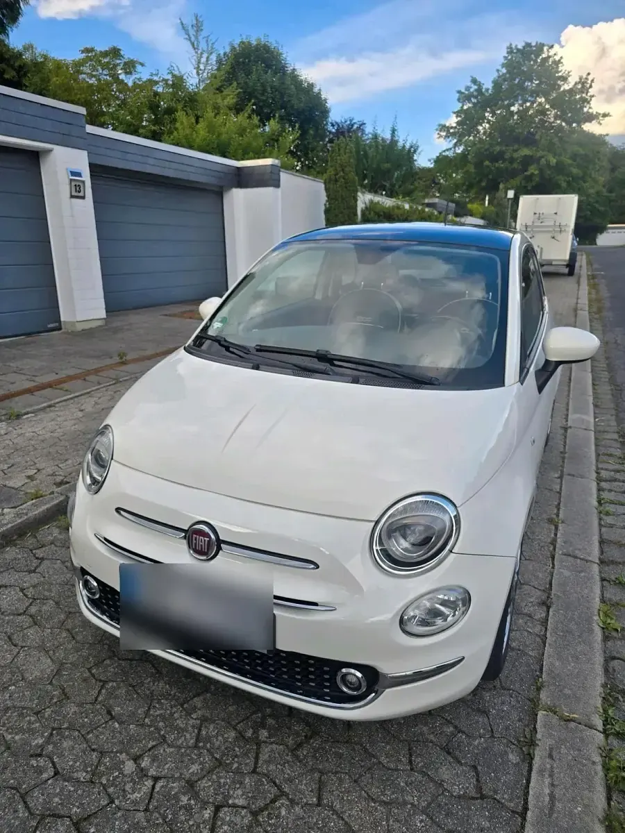 Gebraucht Fiat 500 86 PS (63 kW) 2016 Weiß Kleinwagen