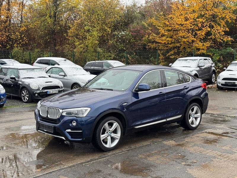 Blau Gebraucht 2015 BMW X4 Sport Line SUV | 19.500 € (Superpreis) - Bild 1/4
