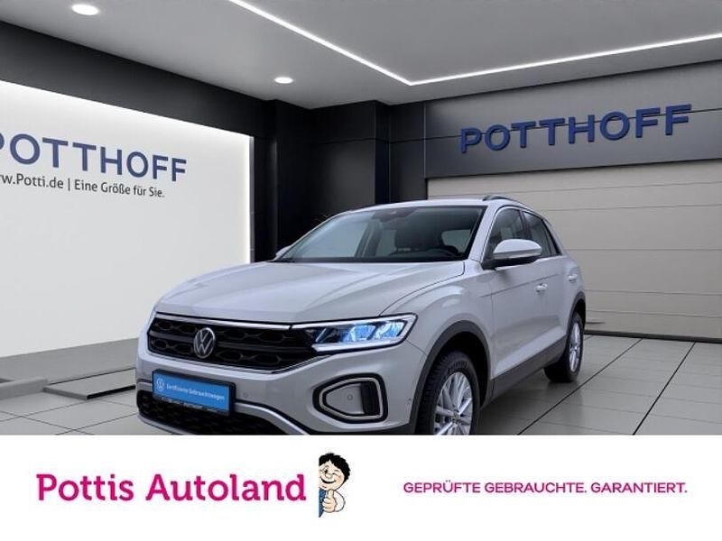 Grau Gebraucht 2025 VW T-Roc Life SUV | 22.577 € (Superpreis) - Bild 1/3