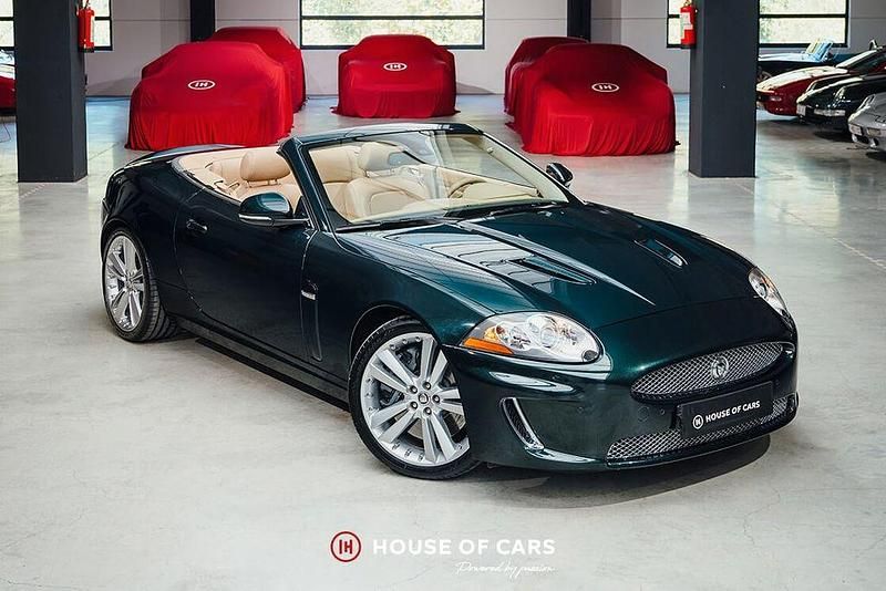 Gebraucht Jaguar XKR 510 PS (375 kW) 2009 Grün Cabrio