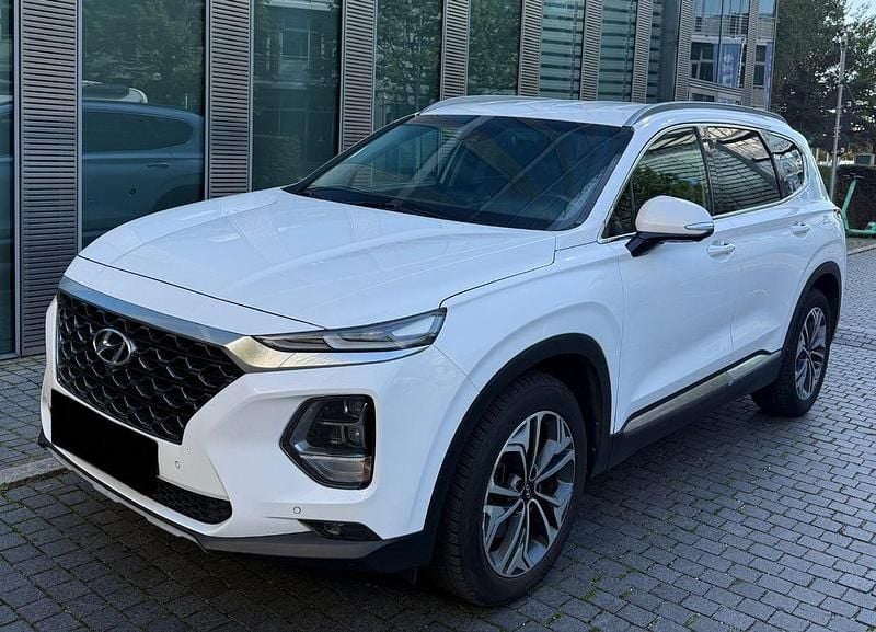 Weiß Gebraucht 2019 Hyundai Santa Fe Premium SUV | 21.999 € (Guter Preis) - Bild 1/4