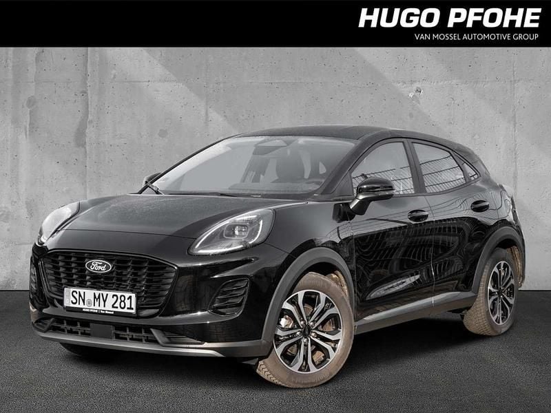 Agate black metallic Gebraucht 2024 Ford Puma Titanium SUV | 20.690 € (Guter Preis) - Bild 1/4