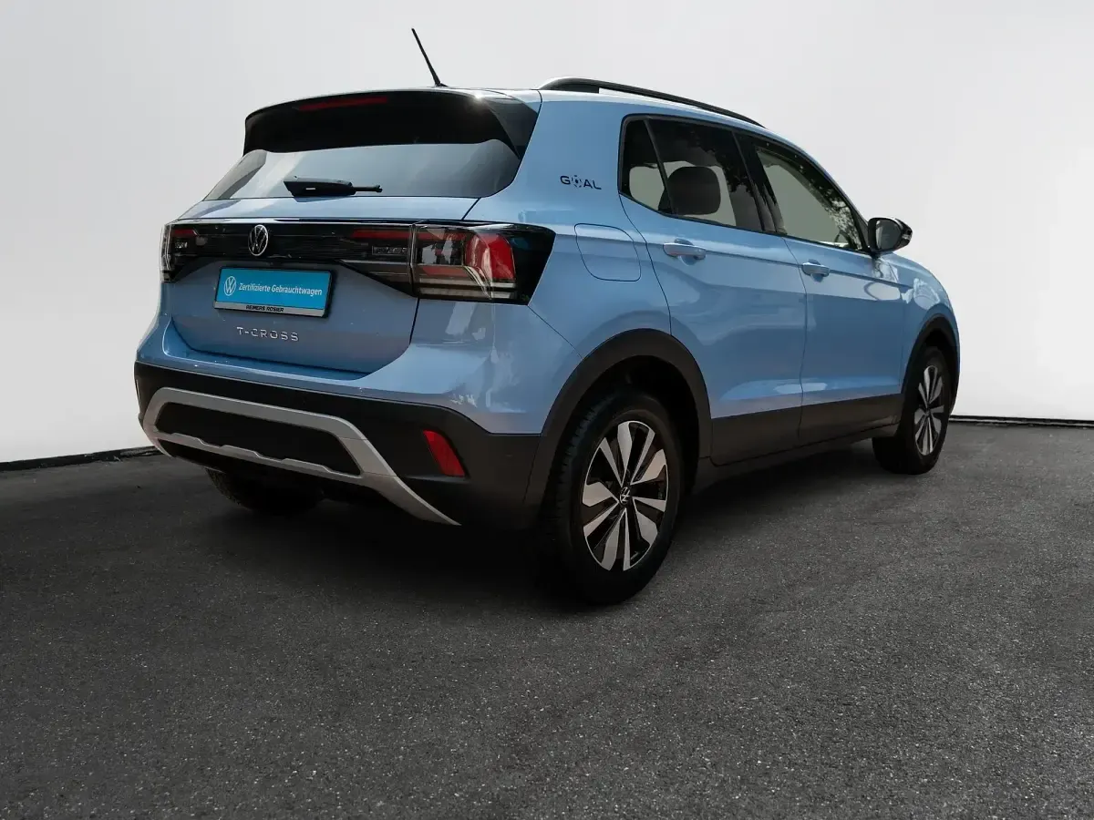 Gebraucht VW T-Cross Life 70 PS (51 kW) 2025 Blau SUV
