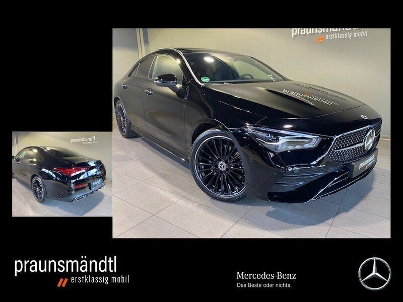Unilack nachtschwarz Gebraucht 2024 Mercedes CLA200 Premium Coupé | 40.900 € (Fairer Preis) - Bild 1/4
