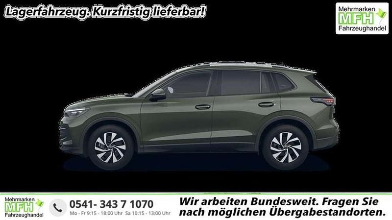 Cipressino green metallic Neu 2025 VW Tiguan Advance SUV | 42.741 € (Guter Preis) - Bild 1/4